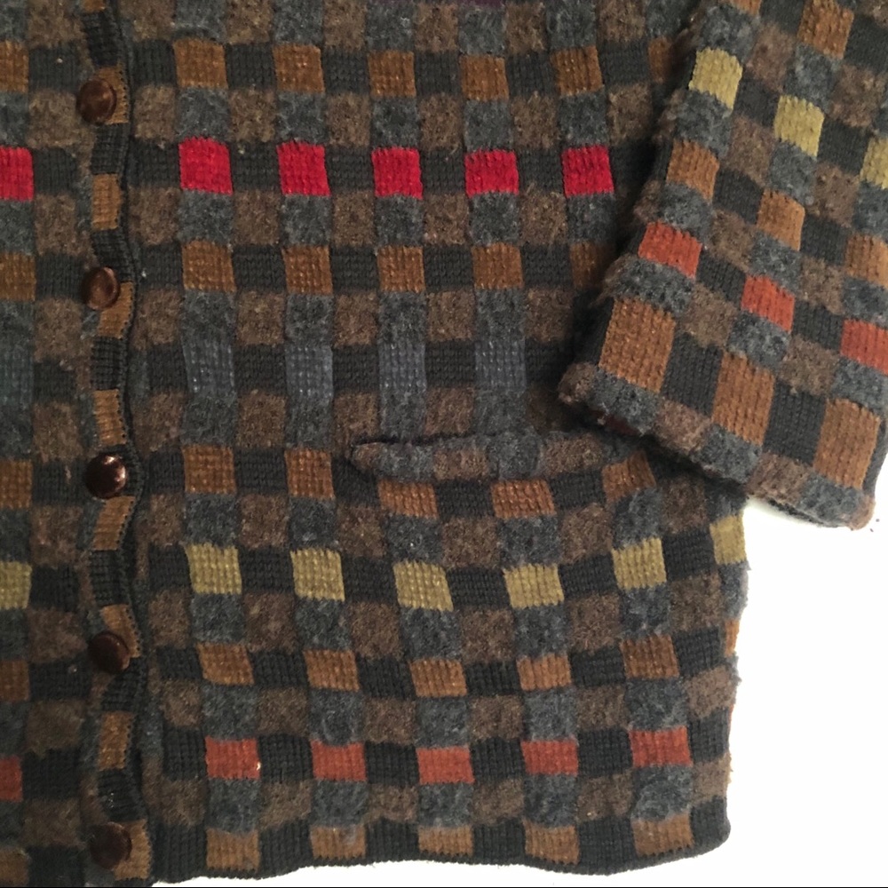 Sweater Jacket Multi Colored - image 4